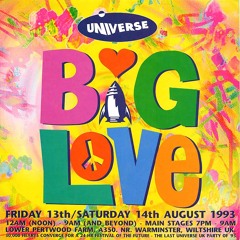 Carl Cox - Universe 'Big Love' (13.08.93)