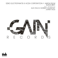 Sisko Electrofanatik & Acida Corporation Feat Aaron Mills- Black Beat (Original Mix)
