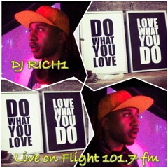 DJ RICH1 - Live On FlightFm 101.7 #HouseMondays 17032014
