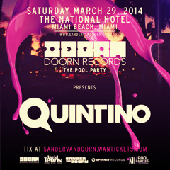 DOORN Records 'The Pool Party' Preparty Mix by Quintino