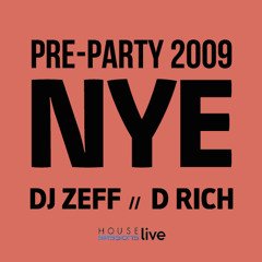 HOUSE live SESSIONS - DJ Zeff x D Rich (trumpet & percussions) @ CAFÉ POSTE - dec 30, 2008