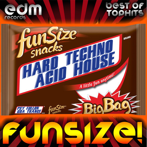 EDM122 - FunSize! - Hard Techno Acid House & Psychedelic Fullon Goa Trance - ALBUM PREVIEW TRACK