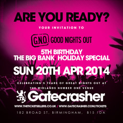 Good Nights Out 5th Birthday: Easter Bank Holiday Sunday Special