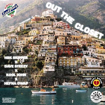 Hefna Gwap ft. HBK Skipper, Dave Steezy, Kool John - Out The Closet [Thizzler.com]