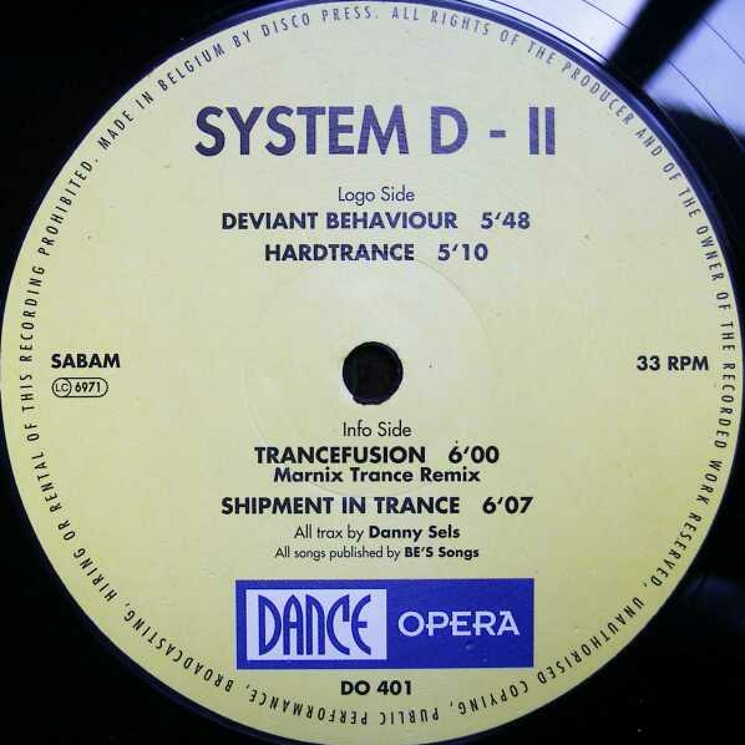 System D - Deviant Behaviour (II) DO 401 episode artwork