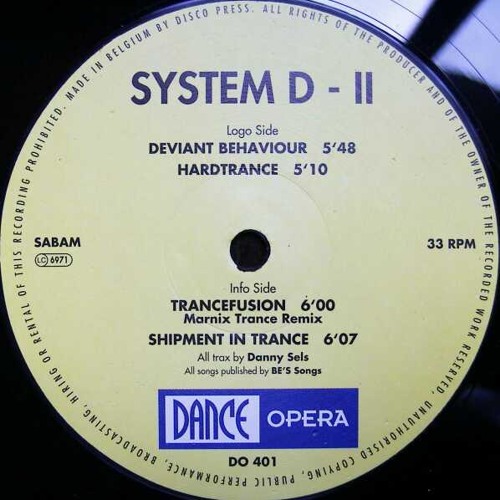 System D - Deviant Behaviour (II) DO 401