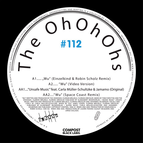 The OhOhOhs - Wu (Einzelkind & Robin Scholz Remix) - Compost Blacklabel