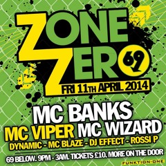 DJ GIBBY & MC TAZO - ZONE ZERO 2ND BIRTHDAY - 21ST MARCH 2014