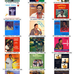 Youlou Mabiala: (edits) Carte Postale "Intro" / Mofutela N'Dako