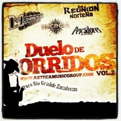 ❤ Mixx CD Duelo De Corridos Vol.2 ♛(Azteca Records)Norteñas 2014❤
