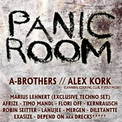 TIMO MANDL // PANIC ROOM #2 w/ A-BROTHERS,ALEX KORK,TIMO MANDL @ ZOLLAMT STUTTGART