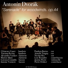 Antonín Dvořák ''Serenade'' for woodwinds 1 mov.
