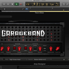 GarageBand 11 Amp Designer test