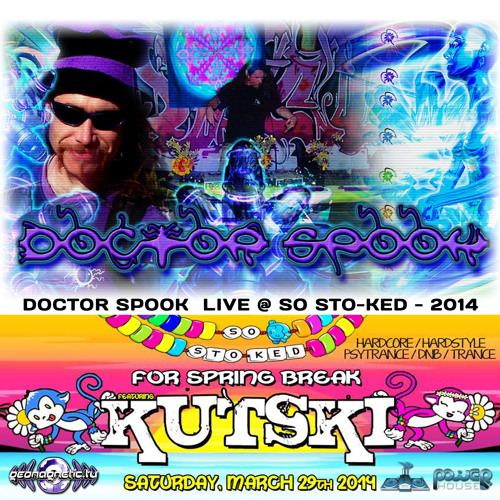 DJ Doctor Spook Geomagnetic Rec So Stoked! Live Recorded DJ Set 3-29-2014