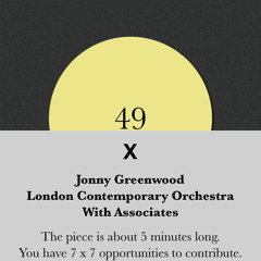 Jonny Greenwood & Wordless Music Orchestra - Self Portrait With Seven Fingers 3/29/14 Big Ears Fest
