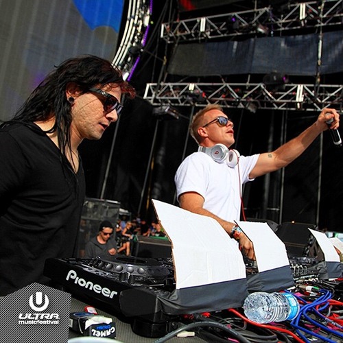 Jack U (Skrillex and Diplo) Ultra Music Festival 2014 Live Set 30.03.2014