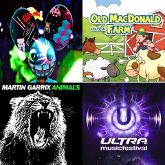 DeadMau5, Martin Garrix (Old McDonald) & Avicii - Levels  Ghosts N Stuff Mashup @ Ultra 2014