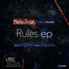 Martin Duran - Rules (Original Mix) [Utec Digital]