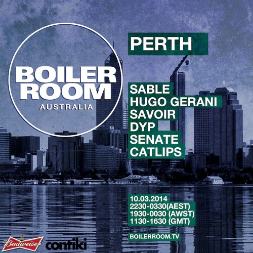 Sable - Boiler Room Australia: Perth