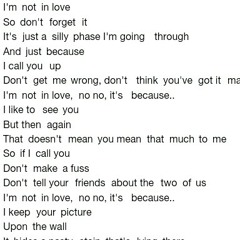 i'm not in love - 10cc