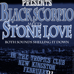 BLACK SCORPIO LS STONE LOVE VALENTINE'S NIGHT JUGGLING IN THE TROPICS CLUB FEB 1991