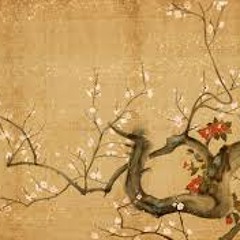 Flower on the tombstone, close your eyes.