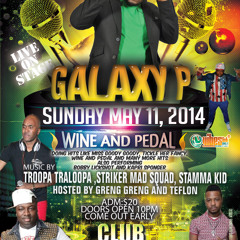 GALAXCY P LIVE ONSTAGE SUNDAY MAY 11, 2014 CLUB ECLIPSE 247 FABYAN PL NEWARK NJ
