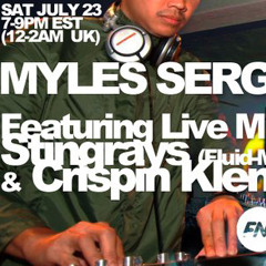STINGRAYS @ Myles Serge Sessions on Future Music UK on Saturday, July 23rd, 2011...