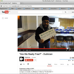 Dubtician - Are We Really Free 2013