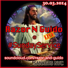 Part 1 Razor and Guido Live at Sankeys Sunday Service March 30th 2014