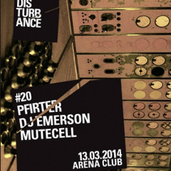 Mutecell@Disturbance Arena club Berlin 13.3.14