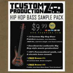 TCustomz Productionz Hip Hop Bass Sample Pack DEMO