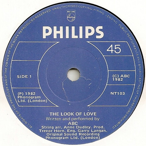 Superrappin The Look Of Love 12㌅ ABC - The Look of Love ( 12''Extended Mix ) - YouTube