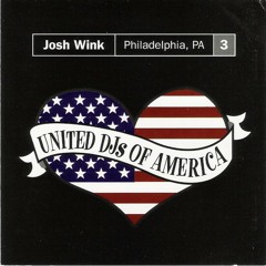 011 - Josh Wink - United DJs Of America - Volume 3: Philadelphia (1995)