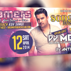MOSHIC @ DREAMERS CLUB April 12  Koh Samui Thailand