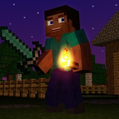 MINECRAFT AT NIGHT