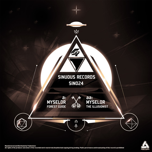 Sinuous Records sin024 - aa .Myselor - The Illusionist