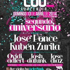 CUÑA II ANIVERSARIO LOU VALENCIA - 13 ABRIL 2014