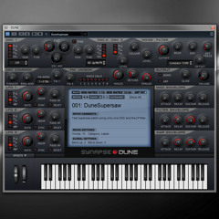 Supersaw DUNE (Synapse Audio DUNE)