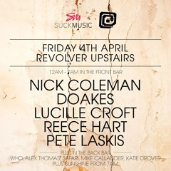 Revolver Upstairs April | Reece Hart 1-2:30am