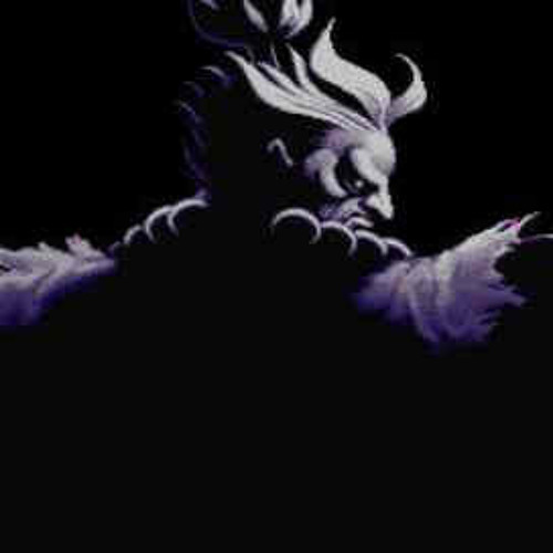 Illustration + digital enhancement Akuma, Super Street Fighter II Turbo, Capcom