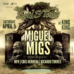Cris Herrera Live @ Soul & Tonic - April 5 , 2014