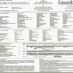 Ode An Eine Uhr In Der Nacht -  Dieter Salbert ‎( Musica Phantastica )