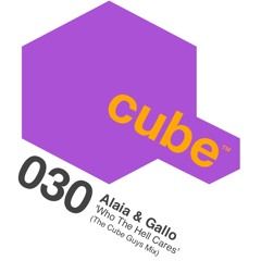 ALAIA & GALLO 'Who The Hell Cares' (The Cube Guys Mix) - OUT NOW On Beatport!