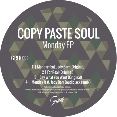 Copy Paste Soul feat. Jody Barr - Monday (original)
