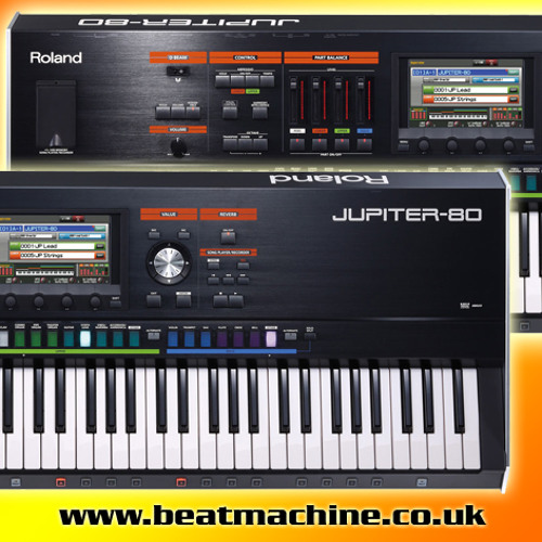 Stream Roland Jupiter 80 Drum Sample Pack by Beat Machine Drum Packs Listen online for free on