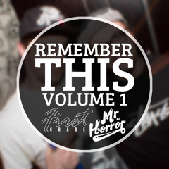 Remember This Volume 1