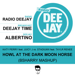 Howl At The Dark Moon Horse (Bsharry mashup) (live @ Radio Deejay - Deejay Time)