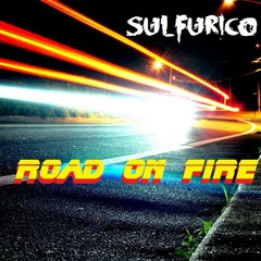Road on fire