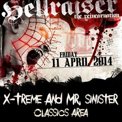 X-treme & Mr. Sinister @ Hellraiser - The Reincarnation 11-04-2014
